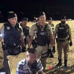 (Pattaya 2) Pattaya police crackdown on illegal beach operations after knife threat incident 3 copy