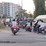 (Pattaya 2) Traffic woes on Pattaya Railway Road persist despite efforts to improve infrastructure copy